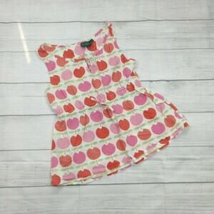 11/12 Mini Boden Apple Tank Top